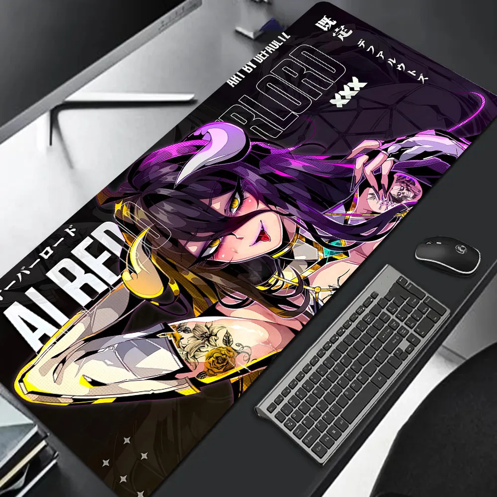 

Anime Sexy Girl Large Size Non-slip Rubber Mousepad XXL Computer Gaming Accessories Keyboard Desktop Decorations Mat for Offices