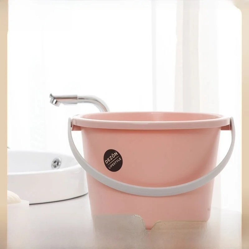 large-size-handheld-plastic-water-bucket-thickened-bathing-laundry-round-barrel-for-home-use-student-dormitory-cleaning-tool