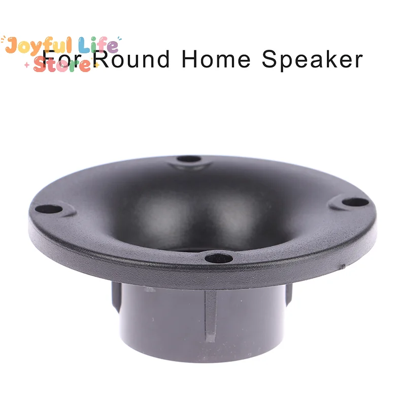 Hot 3 inch 80mm Small Size Horn Tweeter Plastic Threaded Mouth 34mm Speaker Repair Accessories