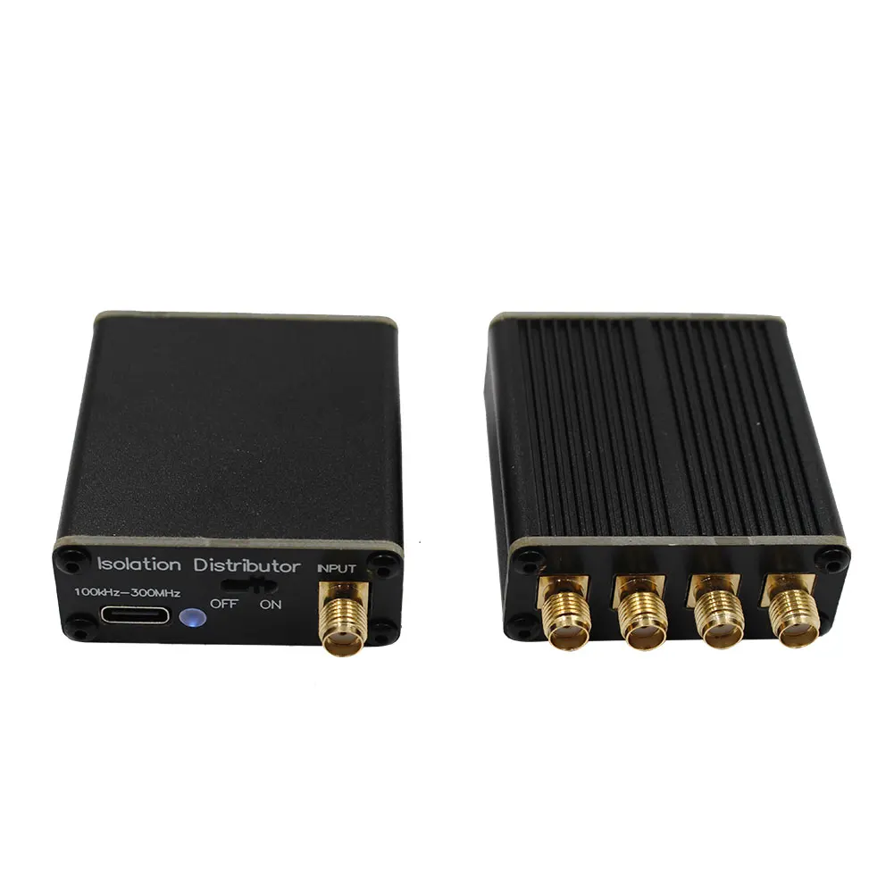 Active RF Isolated Distributor SDR GPSDO Signal Source Isolation Distributor for RF Signal Radio Antenna