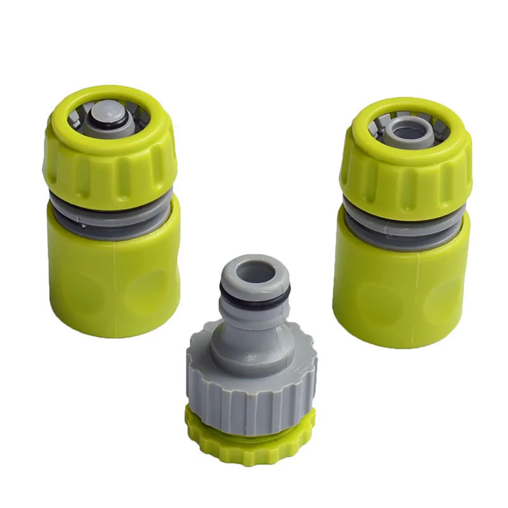 

Wxrwxy Car Wash Quick Connector Hose Connector 1/2 Water Gun Adapter Joint Drip Irrigation Fittings The Faucet 10 Set