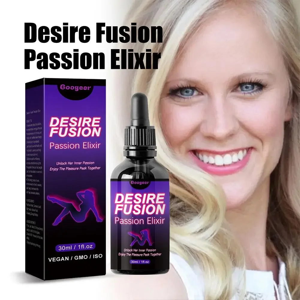 Desire Fusion Passion Elxir Libido Booster for Women Enhance Self-Confidence Increase Attractiveness Ignite the Love Spark