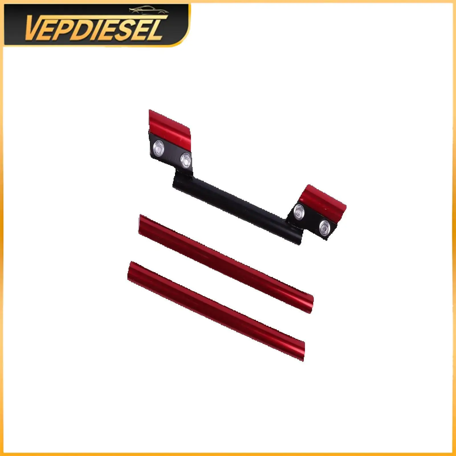 

7/8" 22mm Motorcycle Handlebar Red For Universal Motor Bicycle ATV Handlebars