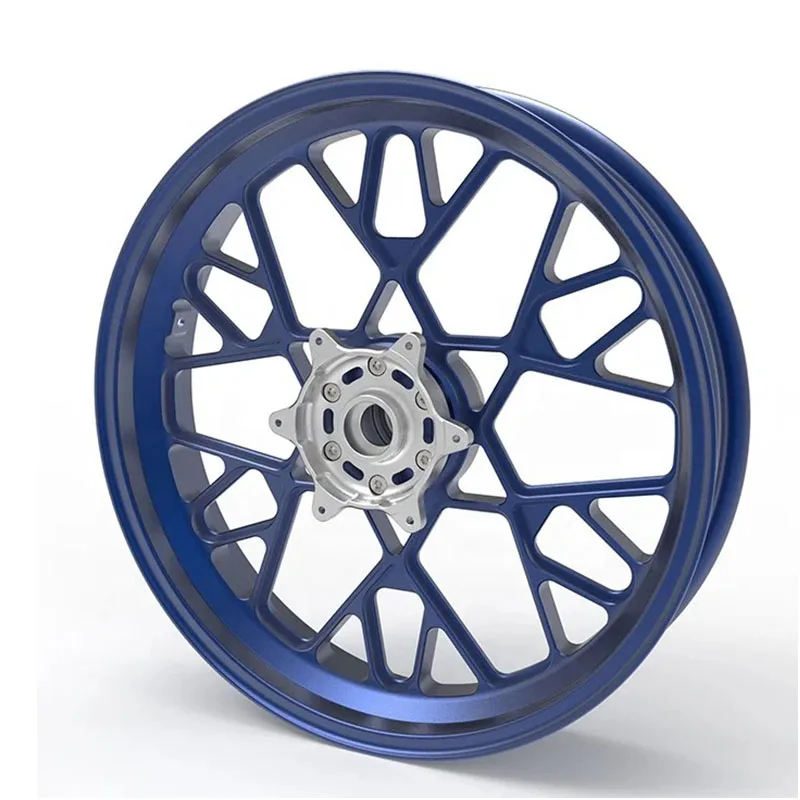 16 Inch Motorcycle Rims Customized Forged Aluminum Black Chrome Front Rear 5 6 Holes Motorcycle Wheels！！
