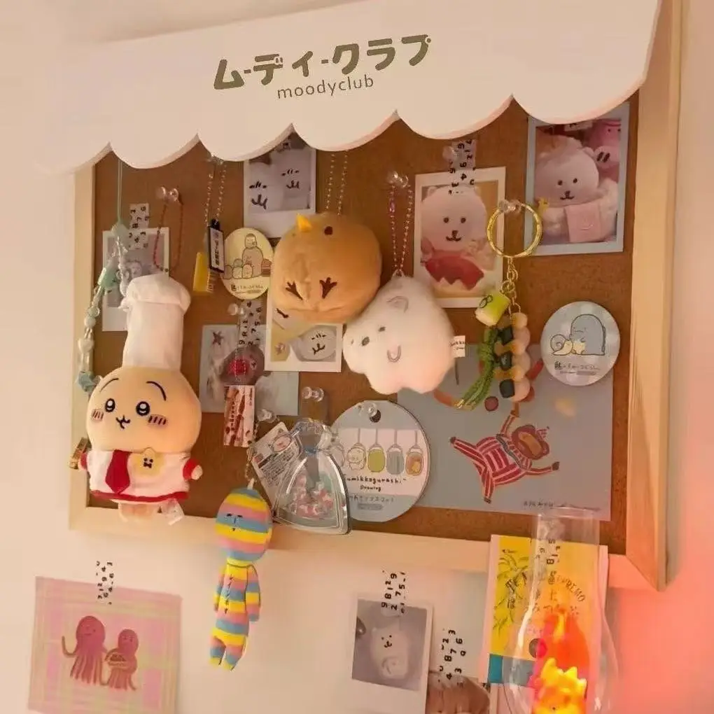 جديد لتقوم بها بنفسك لطيف الحلوى منزل الفلين رسالة مجلس المنزل عنبر مجوهرات خشبية تخزين مجلس جدار لوحة للزينة غرفة الديكور #2