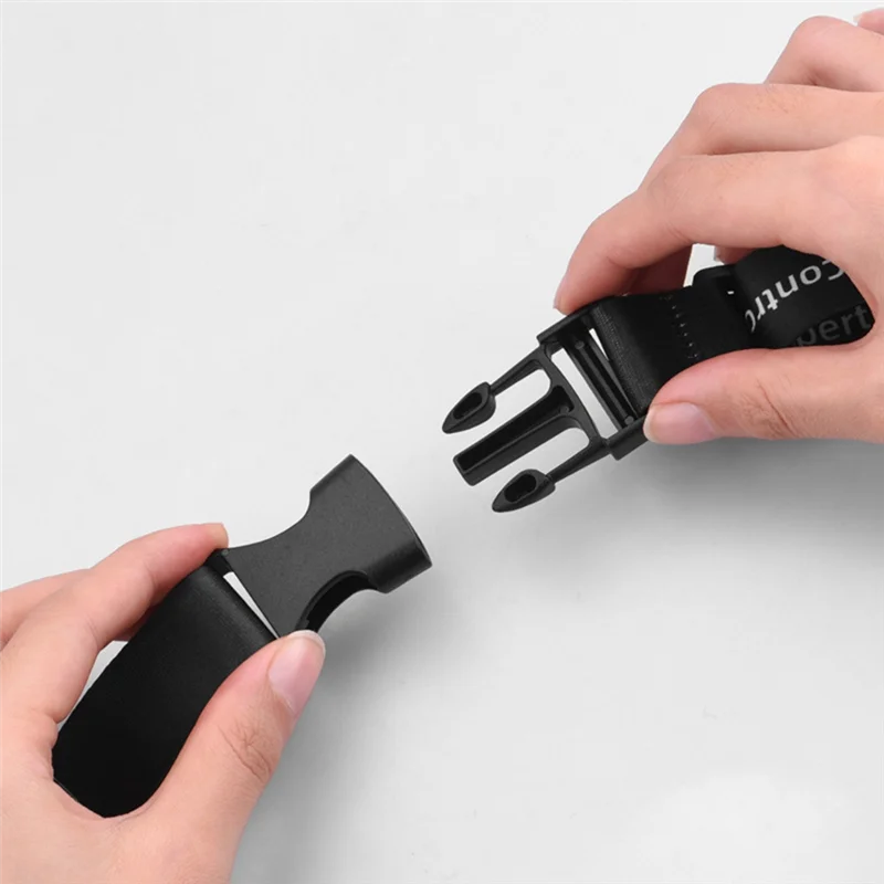 -A25M حبل قابل للتعديل لـ DJI MINI 3/Mini 3 Pro/AIR 2/2S جهاز التحكم عن بعد مع خطاف مشبك ثابت ملحقات طائرات بدون طيار للكاميرا