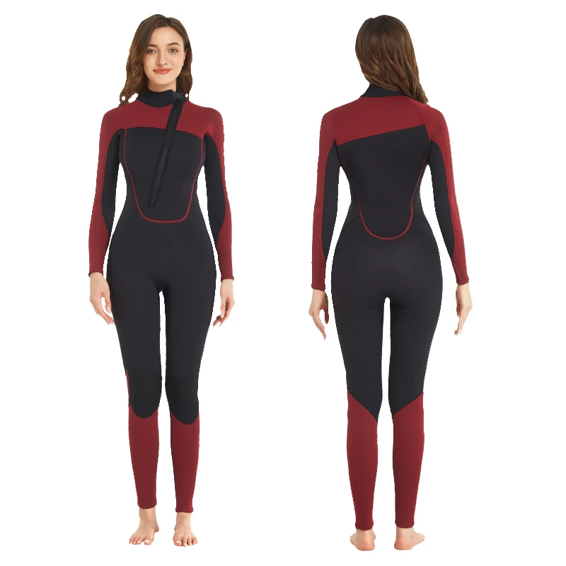 

STLF Factory Supply Men Neoprene Long Sleeve Diving Surfing Suit Cold Water Warmth Wetsuit