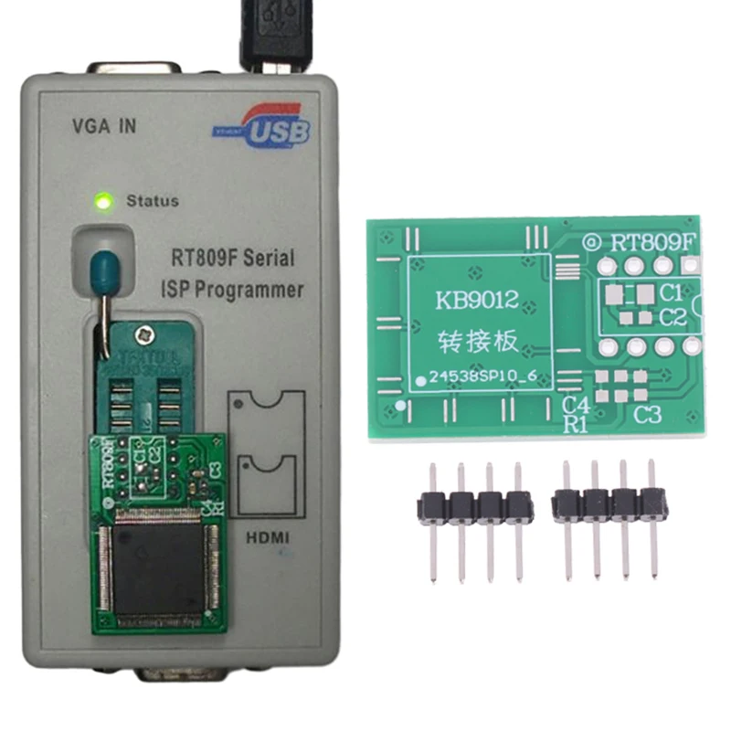 บอร์ดถ่ายโอน PCB แบบ KB9012สำหรับ RT809F RT809H โปรแกรมเมอร์อะแดปเตอร์การเขียนอ่านการพูดแบบออฟไลน์