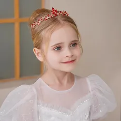 Crown Tiara Bride Wedding Dress Hairband Crowns Goddess 18-year-old Adult Princess Performance Hair Accessories Birthday Gift