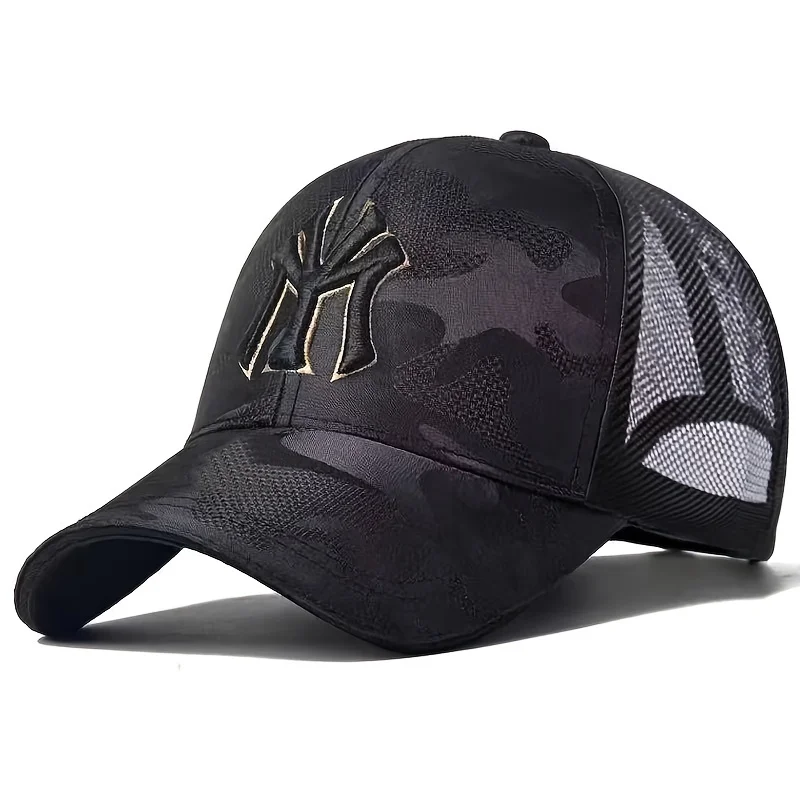 New Fashion hip hop baseball cap MY Three-dimensional Embroidery Camouflage caps Men Women Summer sun hats Adjustable Hats Gorra