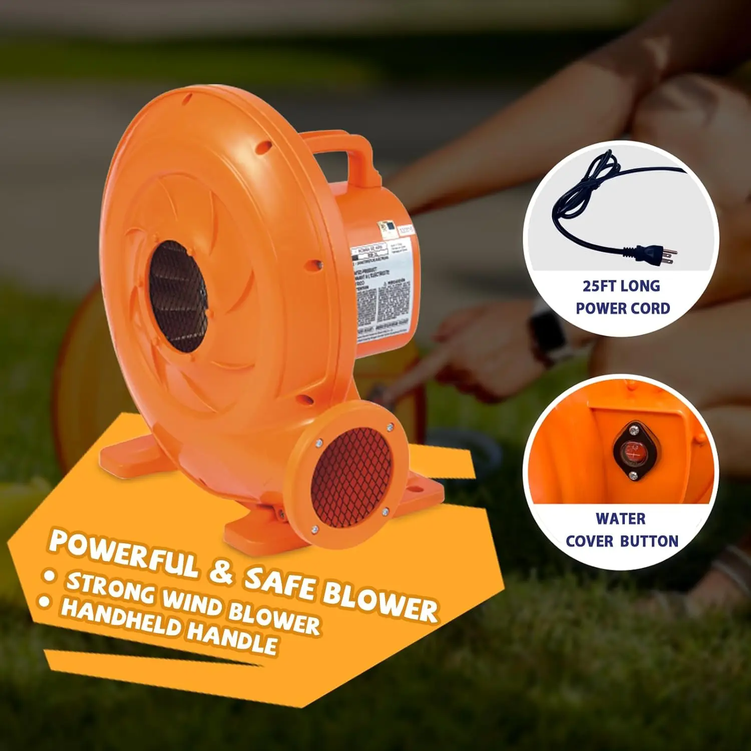 สไลเดอร์น้ํา - บ้านตีกลับแบบเป่าลมพร้อมเครื่องเป่าลมสําหรับในร่มและกลางแจ้ง - ปราสาทกระโดดเด้งพร้อมสไลเดอร์ - พื้นที่เด้งขนาดใหญ่ Big Po