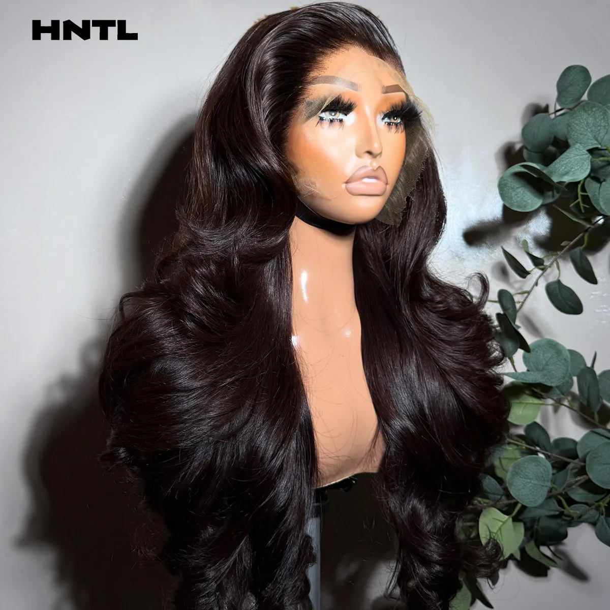 400 High Density Body Wave HD Lace Frontal Drawstring Glue-Free Wigs Pre Plcuked 100% Human Hair 13x6 13x4 HD Swiss Lace Wigs