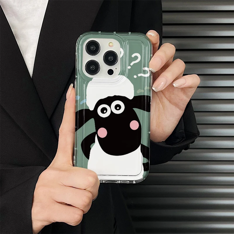 J4544 Fall Prevention Cushion Type For Samsung Galaxy S23 S22 S21 S20 Plus Note 10 20 Ultra Case DIY Soft TPU Cover