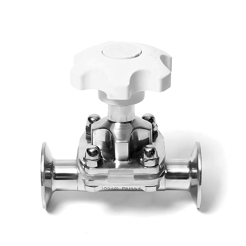 Magnetventil Tri Clamp Sanitary Diaphragm Valve - SS316L Corrosion-Resistant for DN15/20/25/50(1.5\ Wasser und Dampf — Detail 2