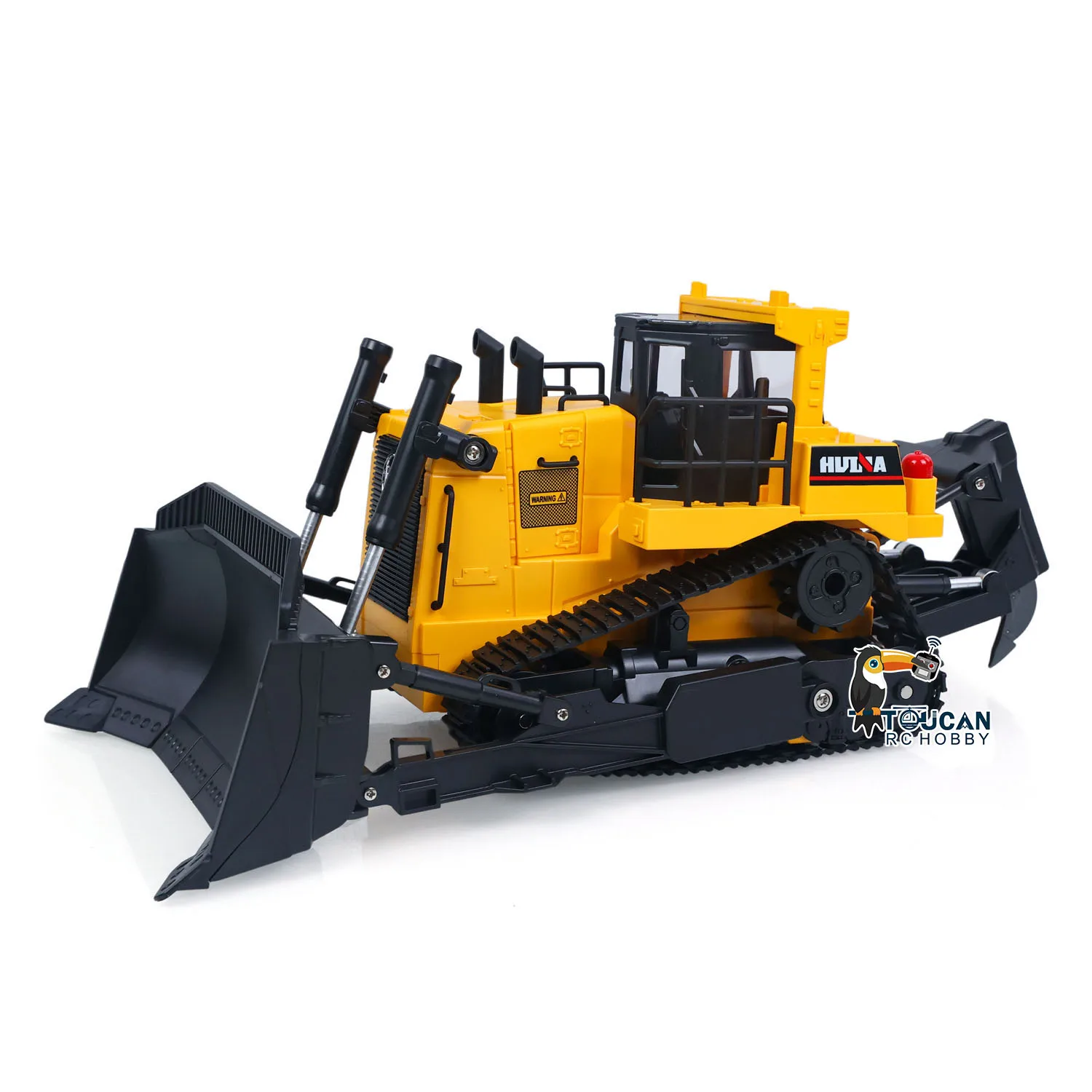 RC Bulldozer HUINA 1554 1/16 Elektrischer Ferngesteuerter Bulldozer RTR Metall-Ripper Lichteffekt Batteriebetriebenes Fertigmodell Geschenke – Detail 5