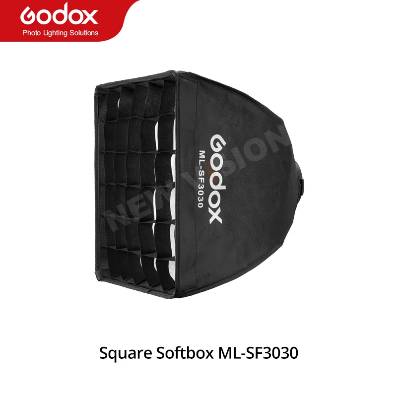 Godox ML100R Accessoires RF-ML45 Lensreflector ML-CFL5 Siliconen Fresnel ML-CS30 ML-SF3030 Softbox, AK-B01 Powerbankhouder
