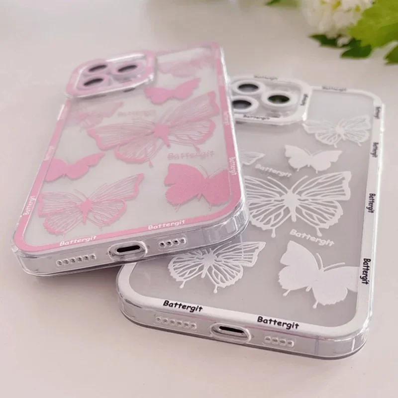 Fantasie Vlinder Telefoonhoesje voor Huawei Honor X9A X8B X9B X7B 90 Lite 5G Nova 7i 3i 5T 7 6 9 SE P30 Pro P40 Lite Y9 Prime 2019