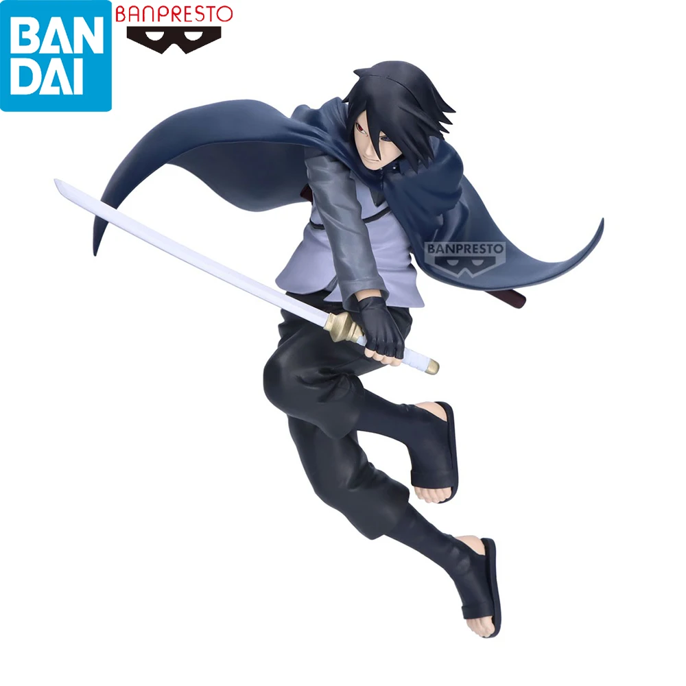 100% original bandai espíritos banpresto vibração estrelas boruto: naruto próximas gerações uchiha sasuke anime figura garagem kit