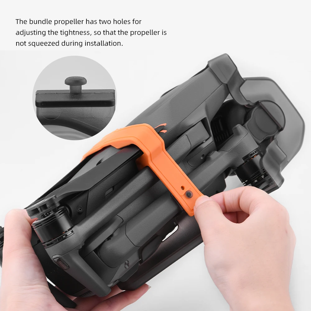 Lens Cap Propeller Holder 2 in 1 Props Fixer for DJI Mavic 3 Pro Drone Gimbal Camera Blade Protector Guard Portable Accessories