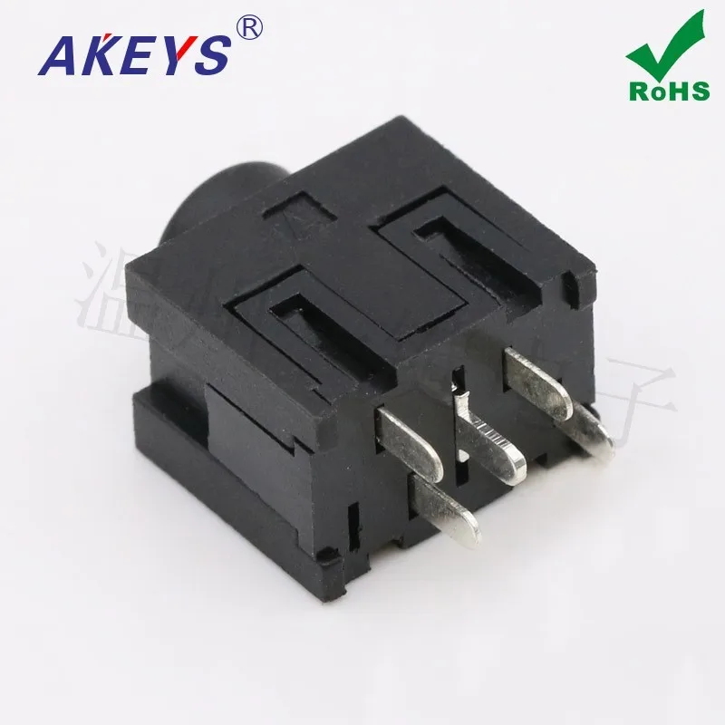 10pcs 3.5mm5 foot headphones interface PJ-333-5P power jack audio socket accessories electronic switch