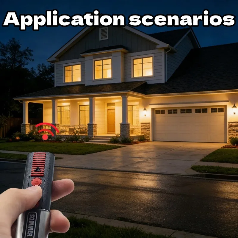 SOMMER 4020 TX03-868-4 4026 4031 Garage Door Remote Control 868MHz Handheld Transmitter For SOMMER APERTO 4025 4021 Gate Opener
