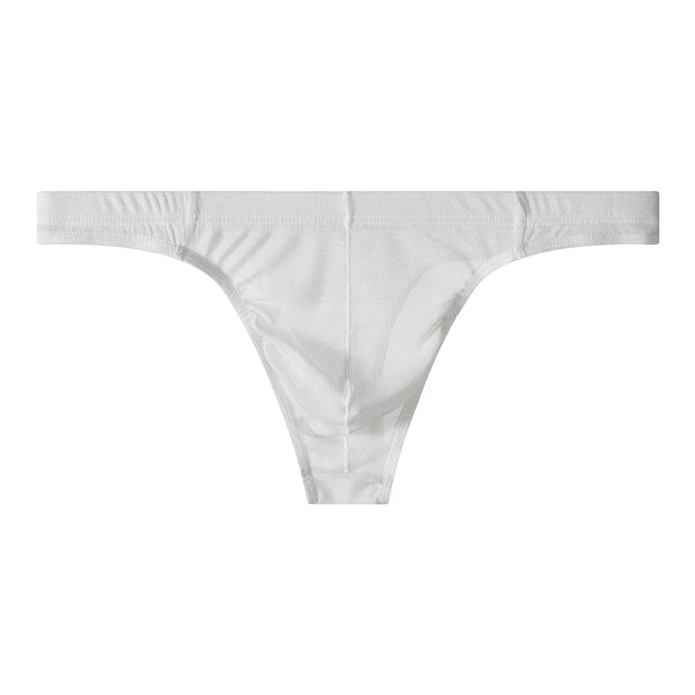 

Men See Through Panties Gay Sissy Pouch Thongs G Strings Underwear Low-Waist Quick Dry Underpants Soft Sleep Breathable Briefs