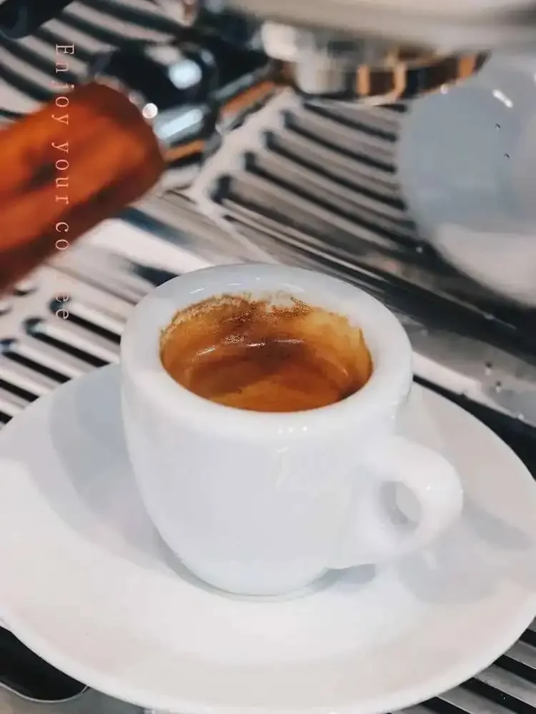 New Point Esp Espresso Cup Saucer Set Professional Contest Level Latte Coffee Mug Ceramic Thick ESPRESSO SHOT Cappuccino Tumbler