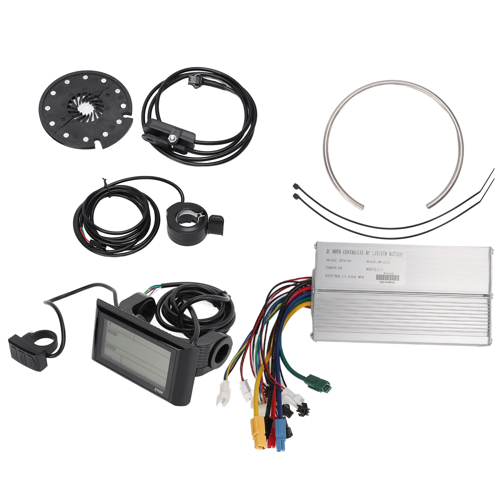 

1000W Bike Motor Conversion Kit 36V/48V 30A Controller Power Speed Assist Sensor LCD Panel for Bike 1000W Motor