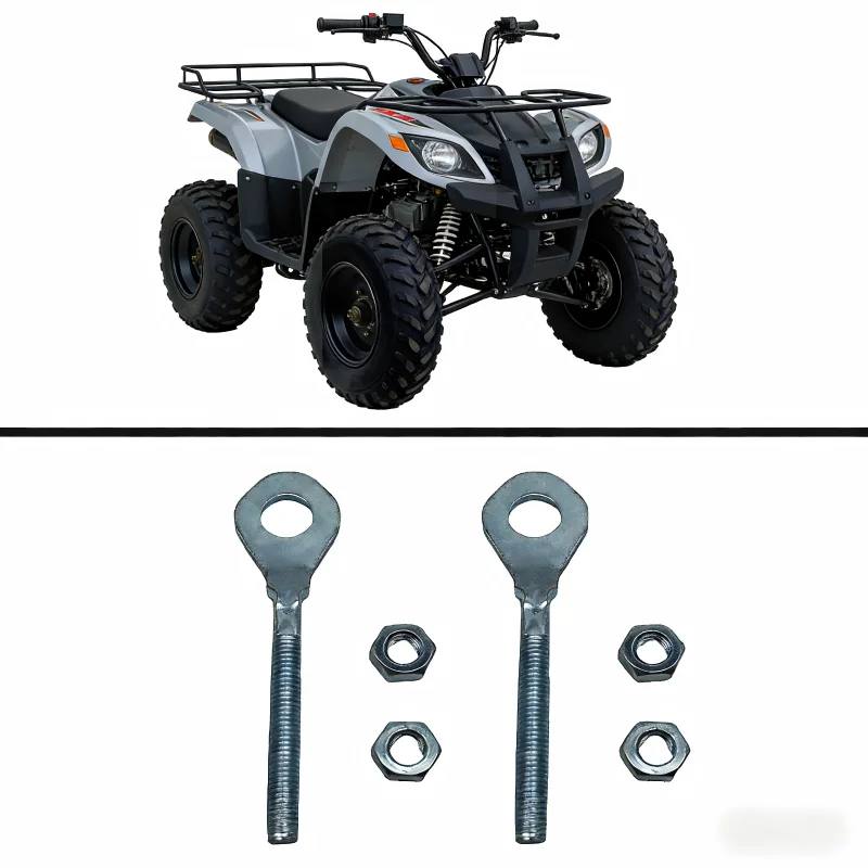 Chain Axle Adjuster Tensioner Compatible with  ATV 50cc/70cc/90cc/110cc/125cc Buyang Kazuma Peace Kmyco Chinese ATV Quad 4 Wheel