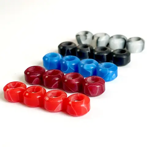 프로 핑거 스케이트보드용 송진 지판 소용돌이 휠, ABEC 7 베어링 포함