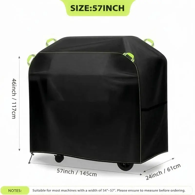 420D Rainproof Outdoor Charcoal Grill Cover,Gas Dustproof Oxford Tent Barbecue Cover Waterproof Strips Grill Rack Protective Ove view 2