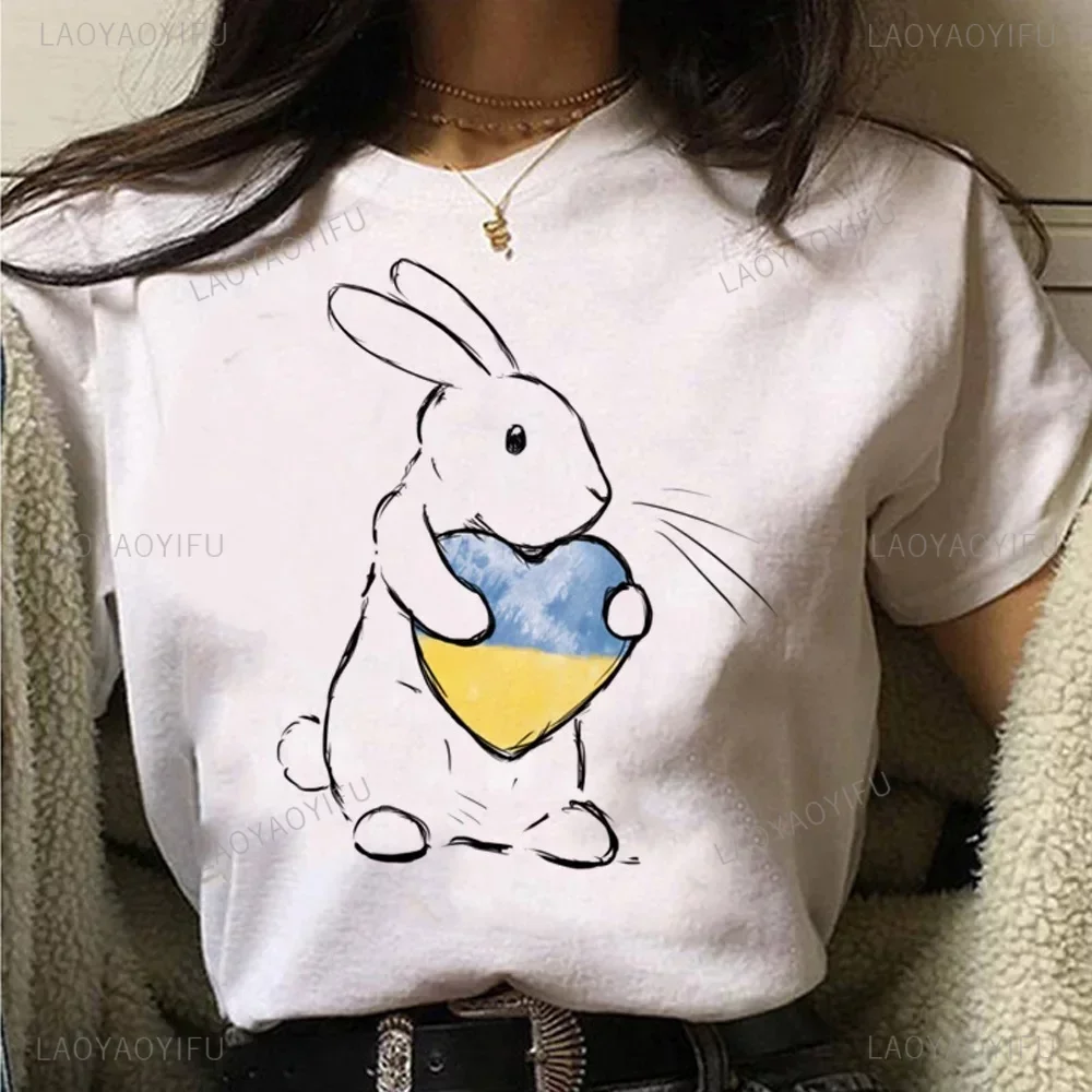 

Ukraini Ukraine Flag Tshirt Women Graphic T-Shirts Japanese Summer Top Tees Girl Japanese Comic Funny T Shirts Clothes