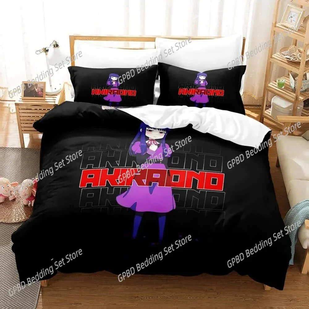 New Kawaii Hi Score Girl Bedding Set Single Twin Full Queen King Size Bed Set Adult Kid Bedroom Duvet cover Sets Girls Anime Bed