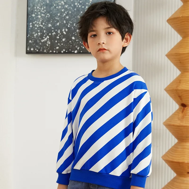 Children Sweatshirts 2024 Autumn Winter Shirts for Kids Long Sleeve Boys Pullover Girls T-shirts Teenager Outfits Baby Outerwear