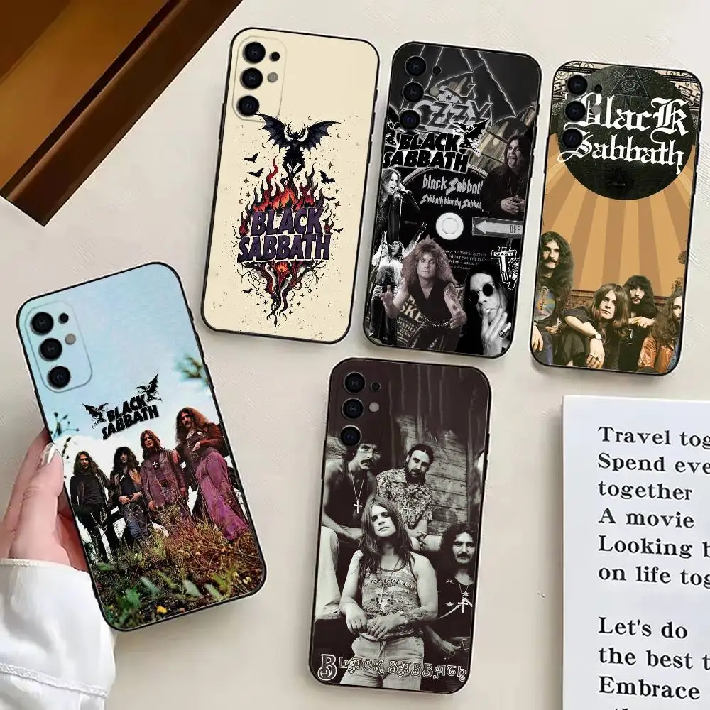 

Classic B-Black S-Sabbath-es Band Phone Case For Samsung S25,S24,S21,S22,S23,S30,Ultra,S20,Plus,Fe,Soft Silicone Black Cover