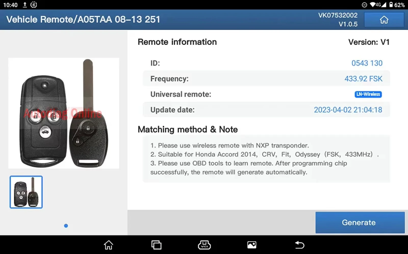 LAUNCH X431 Schlüsselprogrammiergerät IMMO-Programmierung funktioniert mit X431 Full Series PAD V/ IMMO PLUS/ IMMO ELITE mit 4 Smart Keys Set. – Detail 19