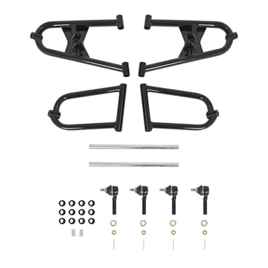 Black AArms Compatible with 19892006 Yamaha Blaster 200 YFS200 SE Special Edition Front Control Arms for Enhanced Suspension Pe