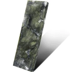 1pc Knife Sharpening Stone,10000 Grit Sharpener Whetstone Polishing Natural Green Honing Oilstone for Knives Tools