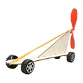 Rubber powered car