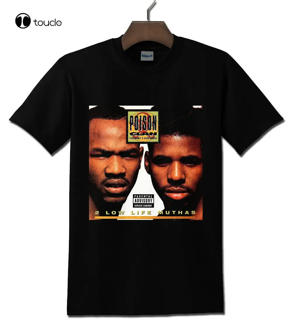 Poison Clan Hip Hop Rap Black T-Shirt Tee Shirt Custom Aldult Teen Unisex Digital Printing Fashion Funny New Xs-5Xl