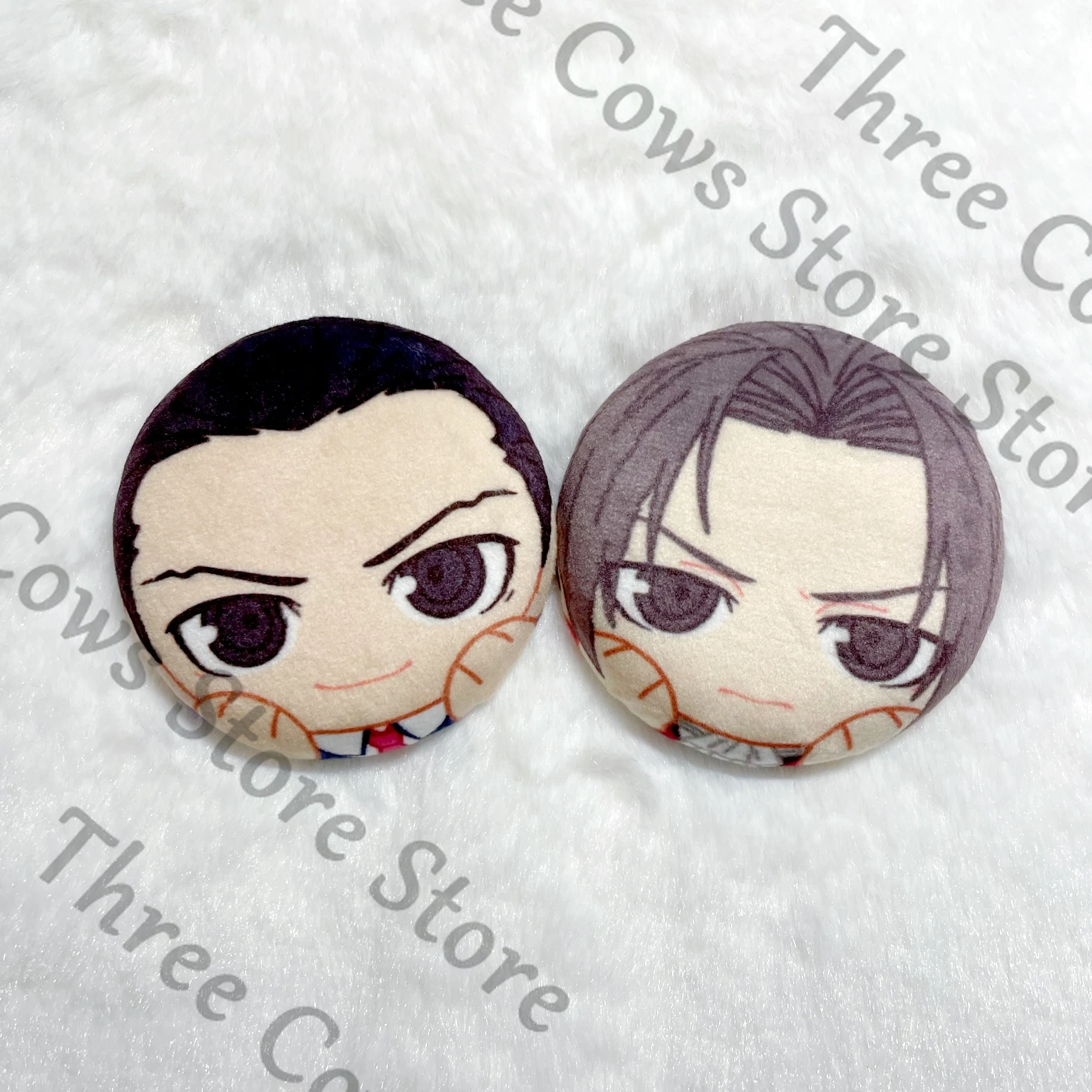Anime Ace avocat Miles Edgeworth Phoenix Wright Cosplay dessin animé moelleux Badge ornement Widget emblème accessoire broche Fans cadeau