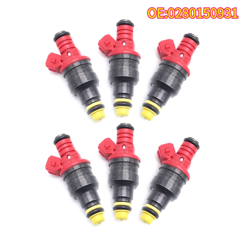 

High quality New For 6Pcs 0280150931 Fuel Injectors 1993-1996 Ford Explorer Ranger 4.0L V6 0280150931