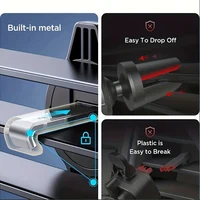 Car Phone Holder Air Vent Clip Mount Cellphone Stand Gravity Automatic Locking Smartphone GPS Support For 4.7-6.7 Inch Devices 2