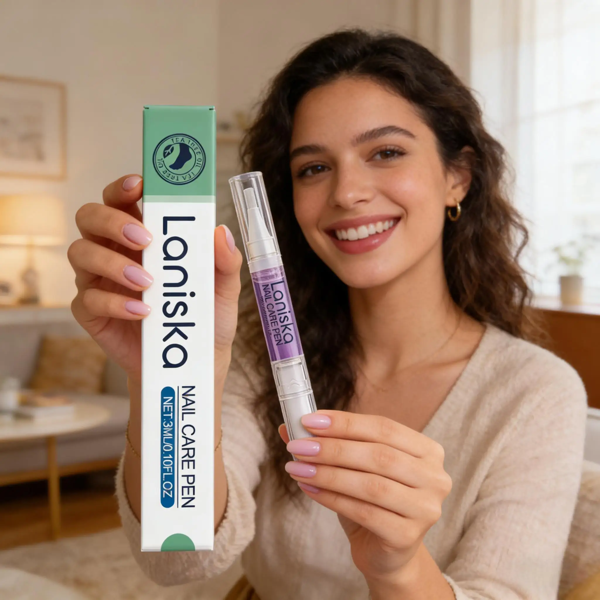Nail Care Pen Repairing Cracked Damage Nail Strengthen Nourishing Promote Nail Growth Brighten Toenail Treatment Essential Oil view 3