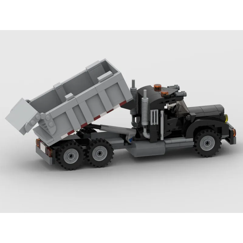 

MOC-62736 New Cargo Mini Dump Truck Building Block Model 242 Parts MOC Creative Boys Children Birthday Christmas Toy Gift