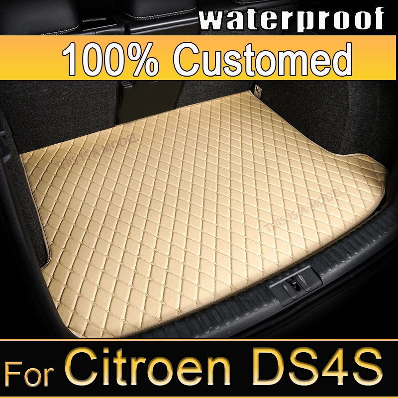 

Custom Car Trunk Mats for Citroen DS4S DS5 D 6 DS7 2018-2022 Car Accessories Auto Goods interior details