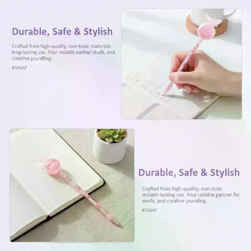 1 Piece Butterfly Gel Pen Creative School Office Stationery Smooth Water-Based Writing Pen