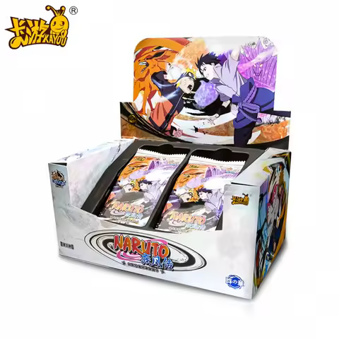 KAYOU Genuine Naruto Anime Collection Card Box T2w7 T4w6 Game Gift for Kids Ninja World pro Chapter Fight Chapter