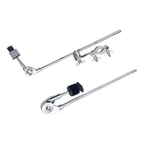 Imagen 2 del producto Abrazadera para batería con accesorio para brazo de platillos, abrazadera profesional ajustable para platillos