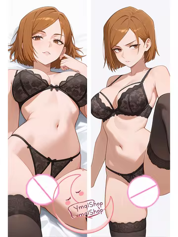 Dakimakura ノバラ (Nobara) Cover-Unlimited AI Custom Size Double-sided Print Life-size Body Anime Girl Pillow Case zzz